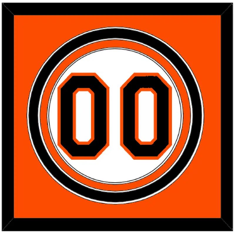 Baltimore Number - Home White (1998-2003) - Triple Mat 2