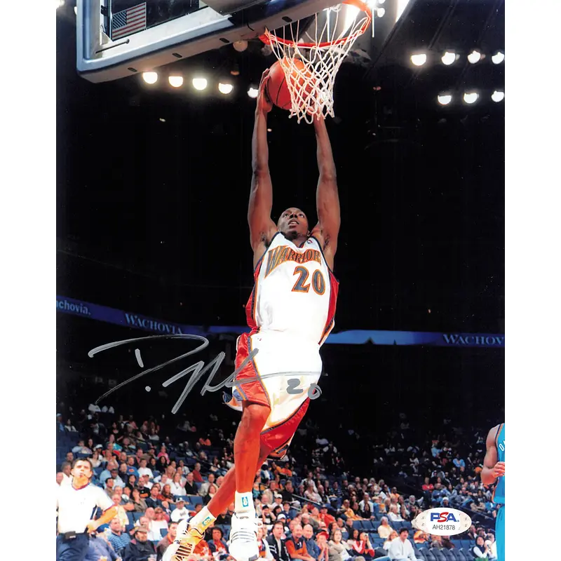 Demarcus Nelson signed 8x10 photo PSA/DNA Golden State Warriors Autographed