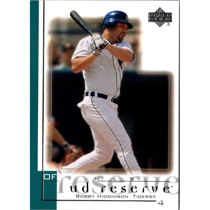 2001 UD Reserve Bobby Higginson #61