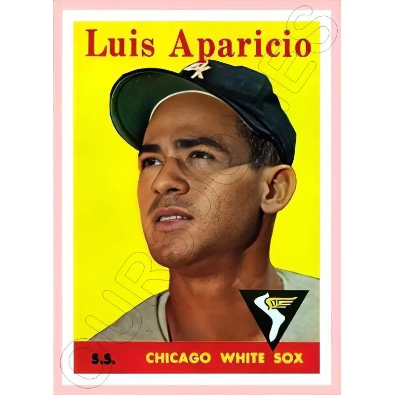 Luis Aparicio 1958 Topps Reproduction Card - 4111