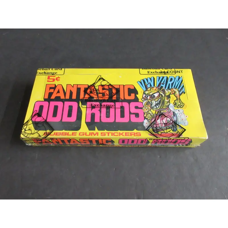 1973 Donruss Fantastic Odd Rods Unopened Wax Box (BBCE)