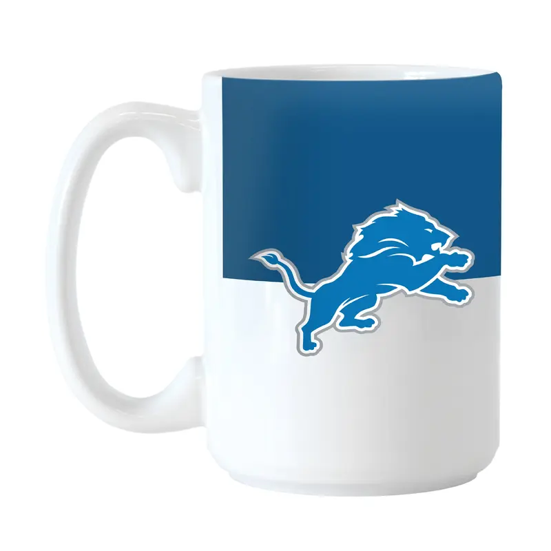 Detroit Lions 15oz Colorblock Sublimated Mug