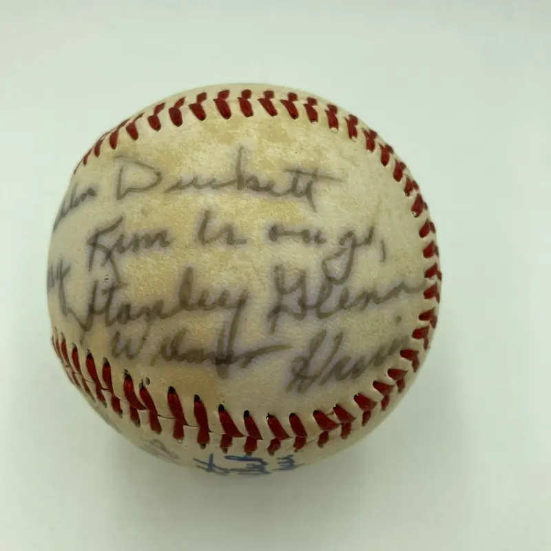 Negro League Legends Multi Signed Commemorative Baseball With JSA COA