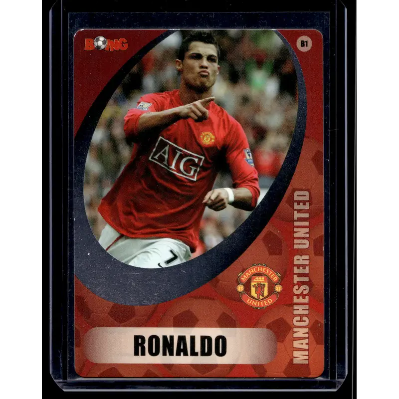 2008 Boing Magazine - Finnish Promos - Cristiano Ronaldo #B1