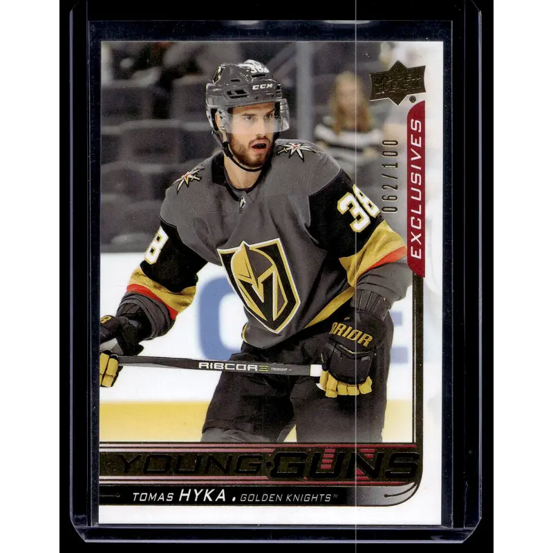 2018-19 Upper Deck - Young Guns Exclusives - Tomas Hyka #224 /100 RC