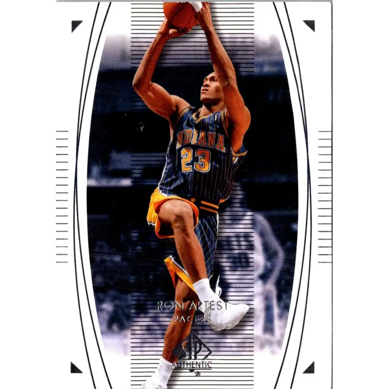 2003 SP Authentic Ron Artest #31