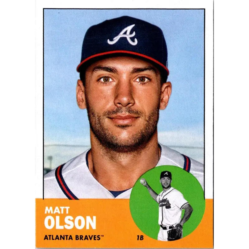 2021 Topps Archives Signature Series Active Player Edition Matt Olson Matt Olson #19