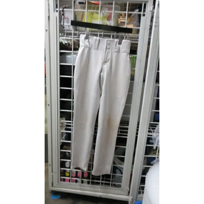 Used Marucci Performance White Open Bottom Baseball pants Size Youth Medium