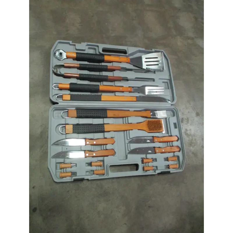 Used Mr. Bar-B-Q 18-Piece Gourmet Stainless Steel Tool Set