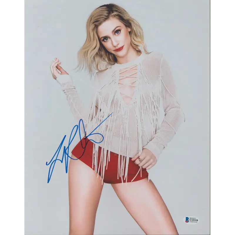 Lili Reinhart Riverdale Authentic Signed 11x14 Photo Autographed BAS #U15318
