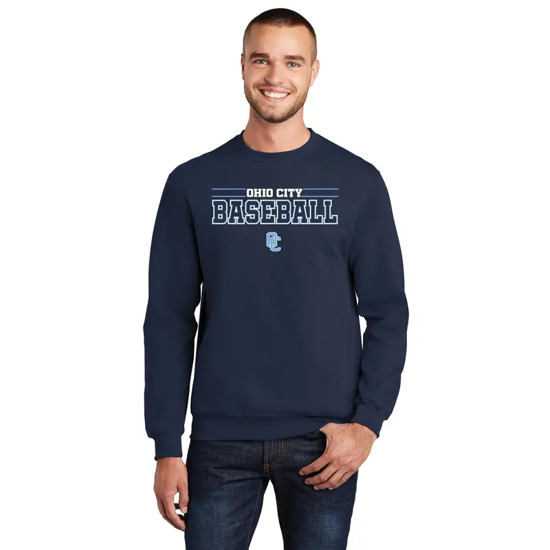 Ohio City Baseball Logo Crewneck Sweatshirt