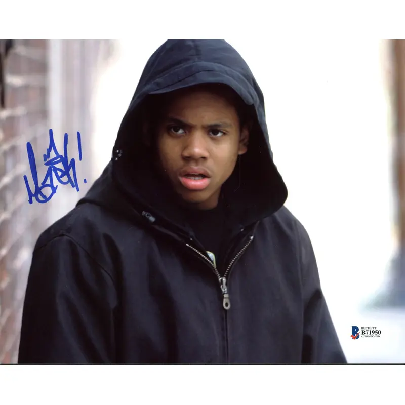 Tristan Mack Wilds The Wire Authentic Signed 8X10 Photo Autographed BAS #B71950