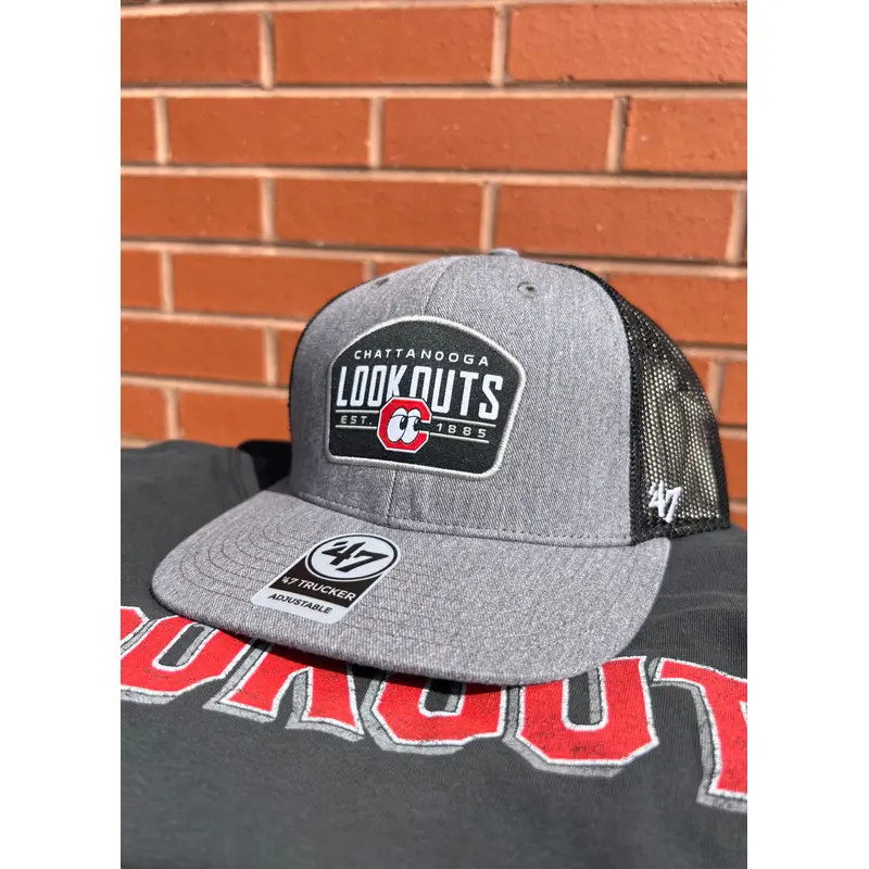 Chattanooga Lookouts Charcoal Slate '47 Trucker