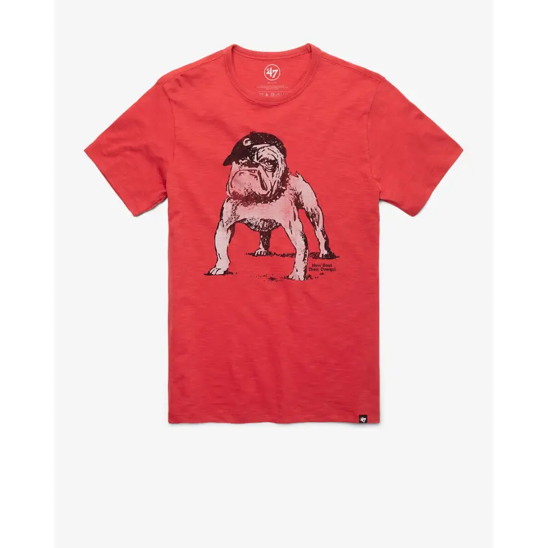 GEORGIA BULLDOGS VINTAGE GRIT '47 SCRUM TEE
