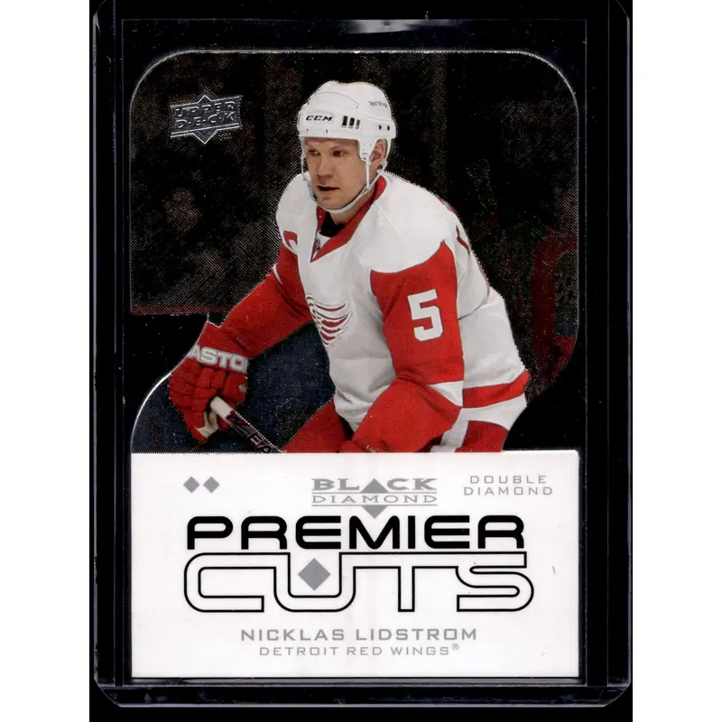 2008-09 Upper Deck Black Diamond - Premier Die-Cuts - Nicklas Lidstrom #PDC35
