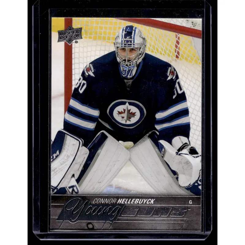 2015-16 Upper Deck Young Guns - Connor Hellebuyck #214 RC