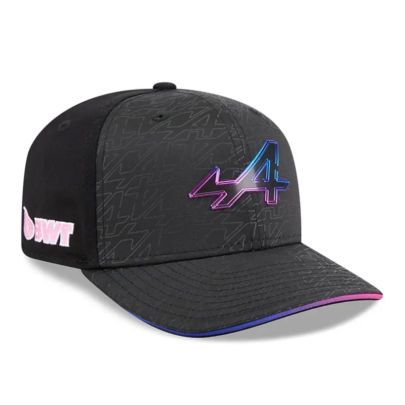 Alpine Racing Vegas Race Special Black 9SEVENTY Stretch Snap Adjustable Cap