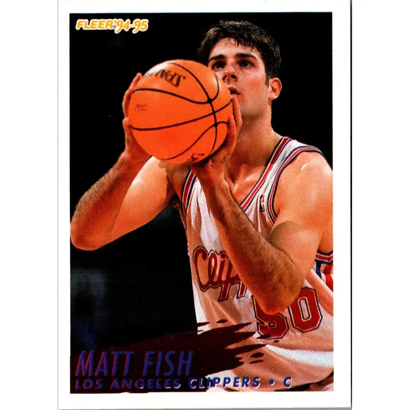 1994 Fleer Matt Fish #298 Rookie