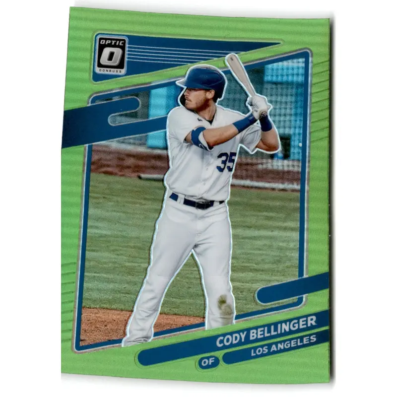 2021 Donruss Optic Lime Green Cody Bellinger #138