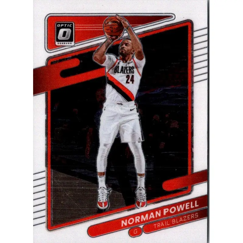 2021 Donruss Optic Red Norman Powell #121