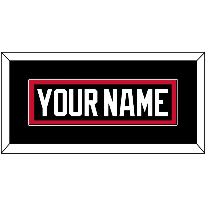 Chicago Nameplate - Alternate Black (2008-2009) - Single Mat 2