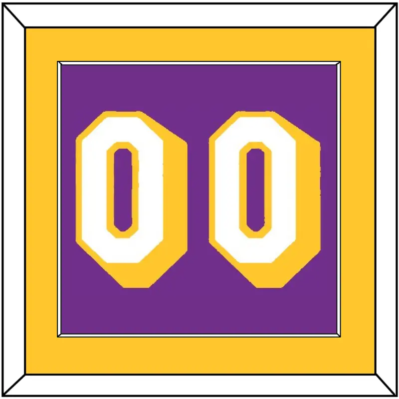 Los Angeles Number - Road Purple (1978-1997) - Single Mat 2