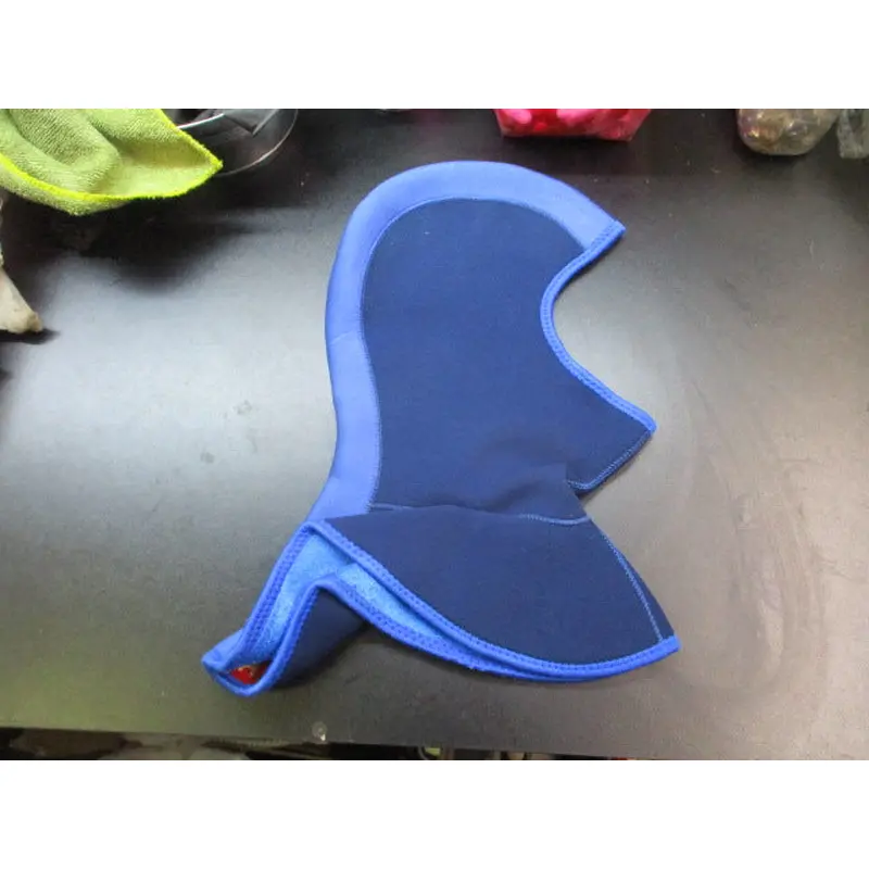 Used Blue Scuba Hood