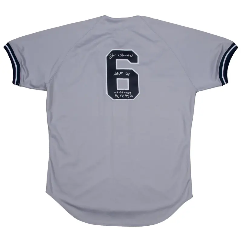 1996 Joe Torre Game Used Signed Autographed New York Yankees Jersey PSA DNA COA
