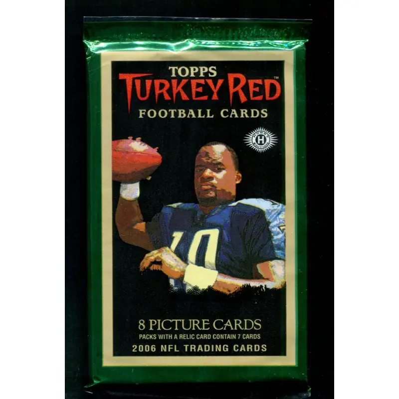 2006 Topps Turkey Red Football Unopened Pack (Hobby) (8)