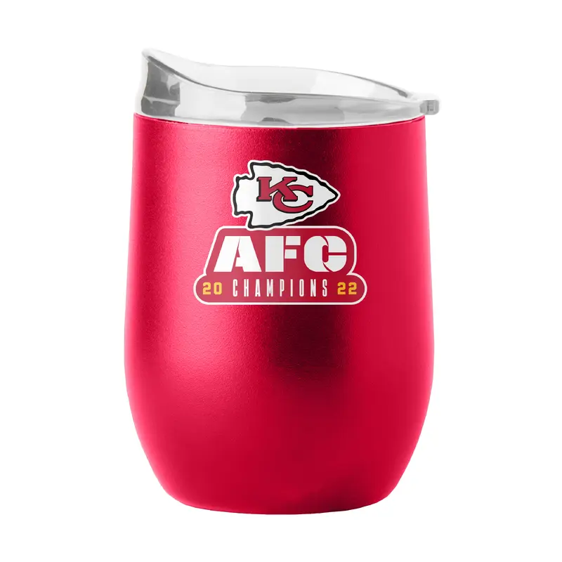 KC Chiefs 16oz Conference Champs PC Curved Beverage