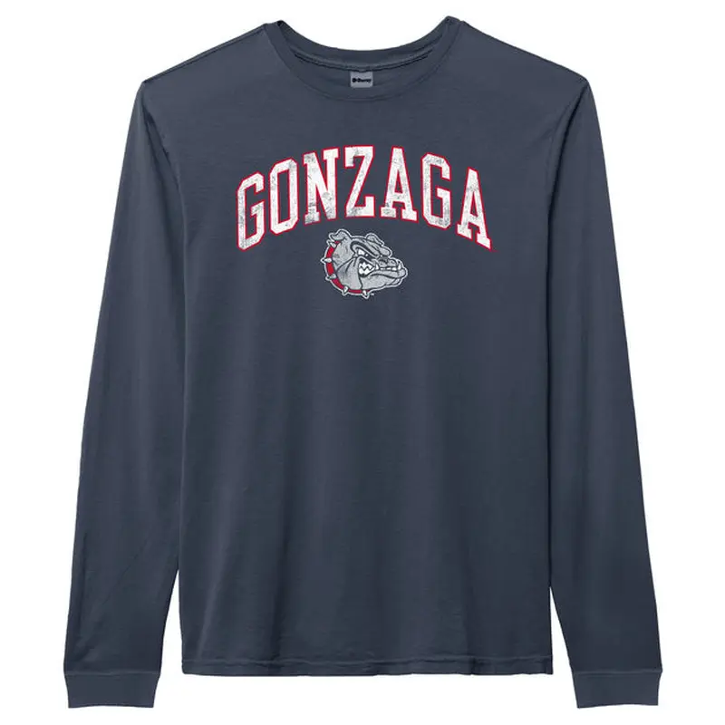 League Washed Denim Gonzaga Long Sleeve Shirt