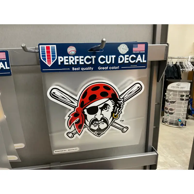 Pittsburgh Pirates Skull Static Decal