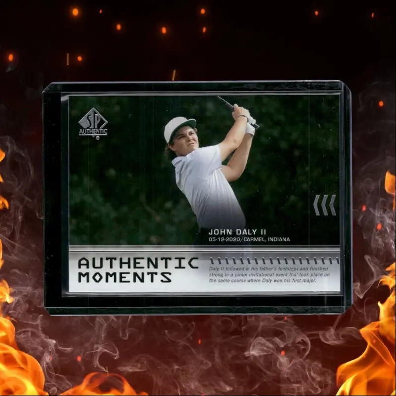 2024 Upper Deck Portfolio John Daly II Authentic Moments Rookie #40