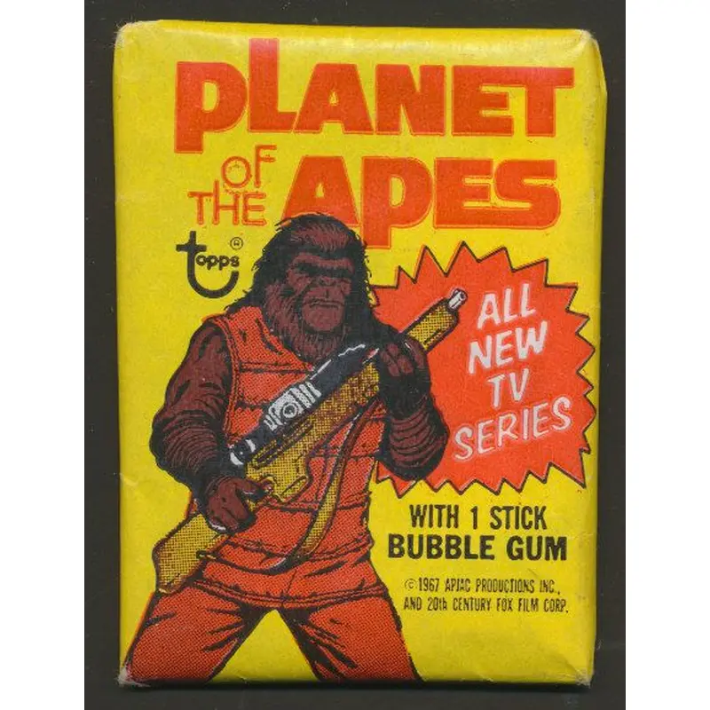 1975 Topps Planet of the Apes Unopened Wax Pack