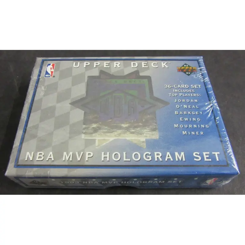 1993/94 Upper Deck Basketball NBA MVP Hologram Factory Set