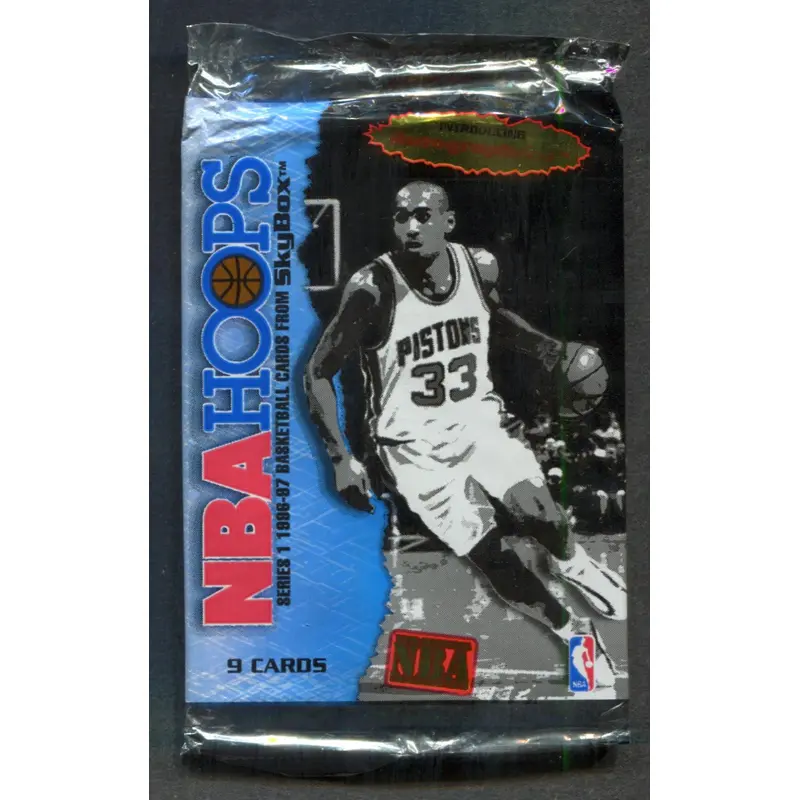 1996/97 Skybox NBA Hoops Basketball Unopened Series 1 Pack (9)