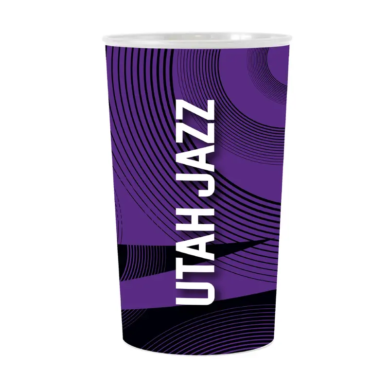 Utah Jazz Geometric Hardwall Cup 4 Pack