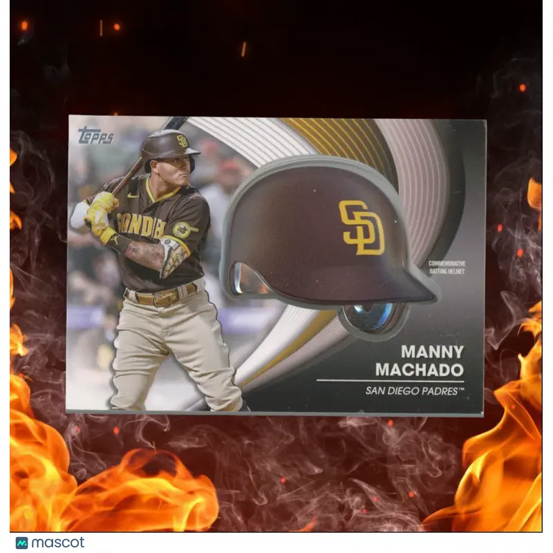 2022 Topps Manny Machado Batting Helmet Commemorative Relic #BH-MM