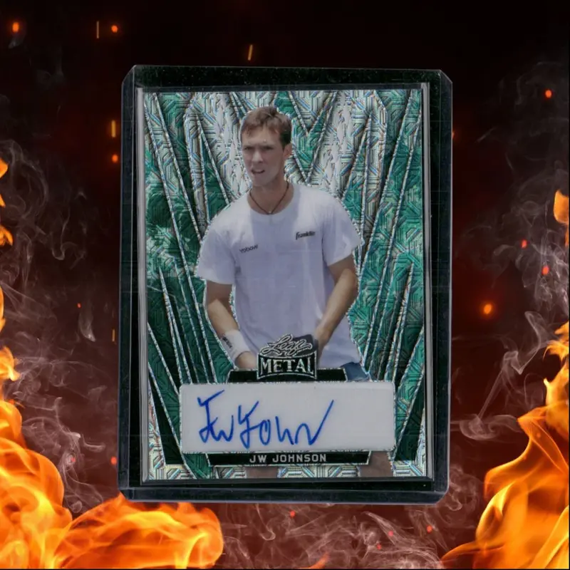 2024 Leaf Metal Pickleball JW Johnson Blue Mojo Auto 01/15 #BA-JWJ