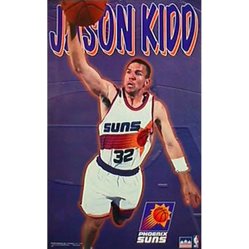Jason Kidd "Dunk" Phoenix Suns NBA Action Poster - Starline Inc. 1997