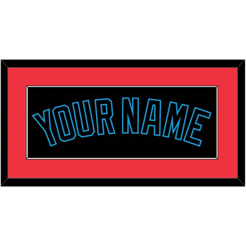 Miami Name - Alternate Black (2019-2023) - Single Mat 3