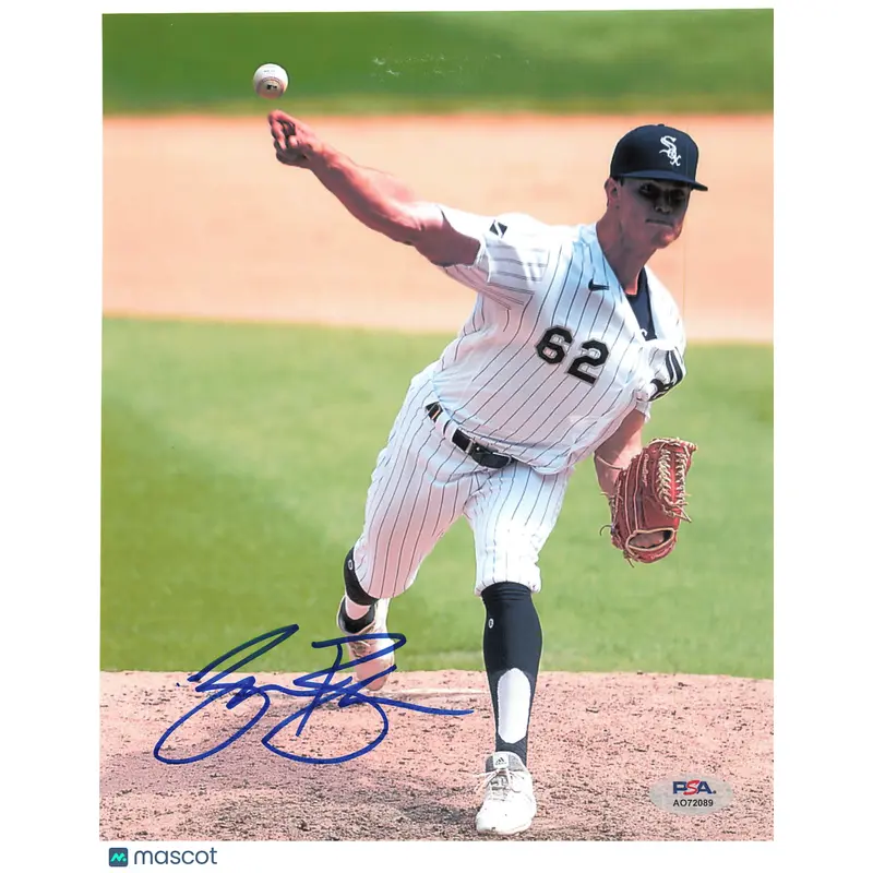 Zack Burdi Signed 8x10 Photo PSA Chicago White Sox