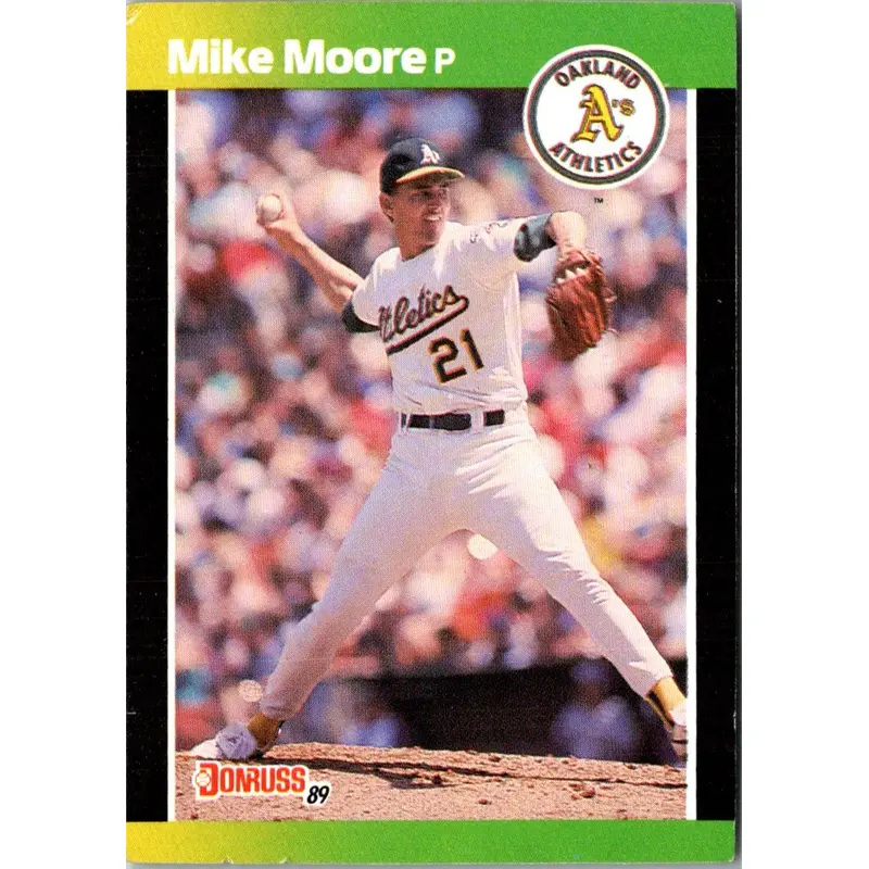1989 Donruss Baseball's Best Mike Moore #246