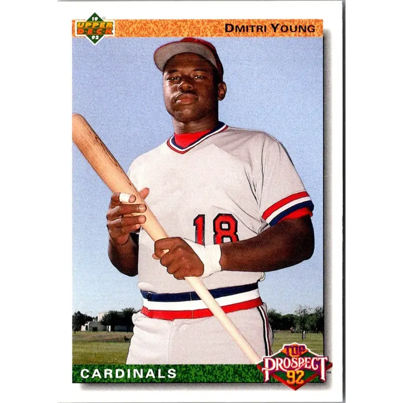 1991 Upper Deck Final Edition Dmitri Young #7F