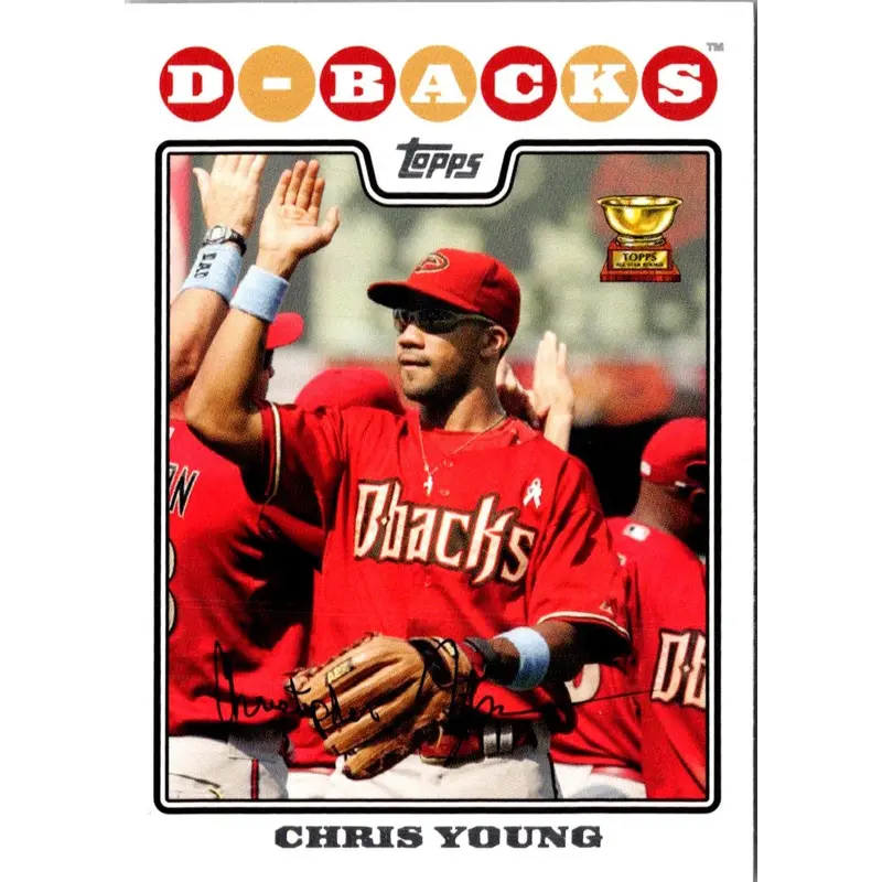 2008 Topps Chris Young #545
