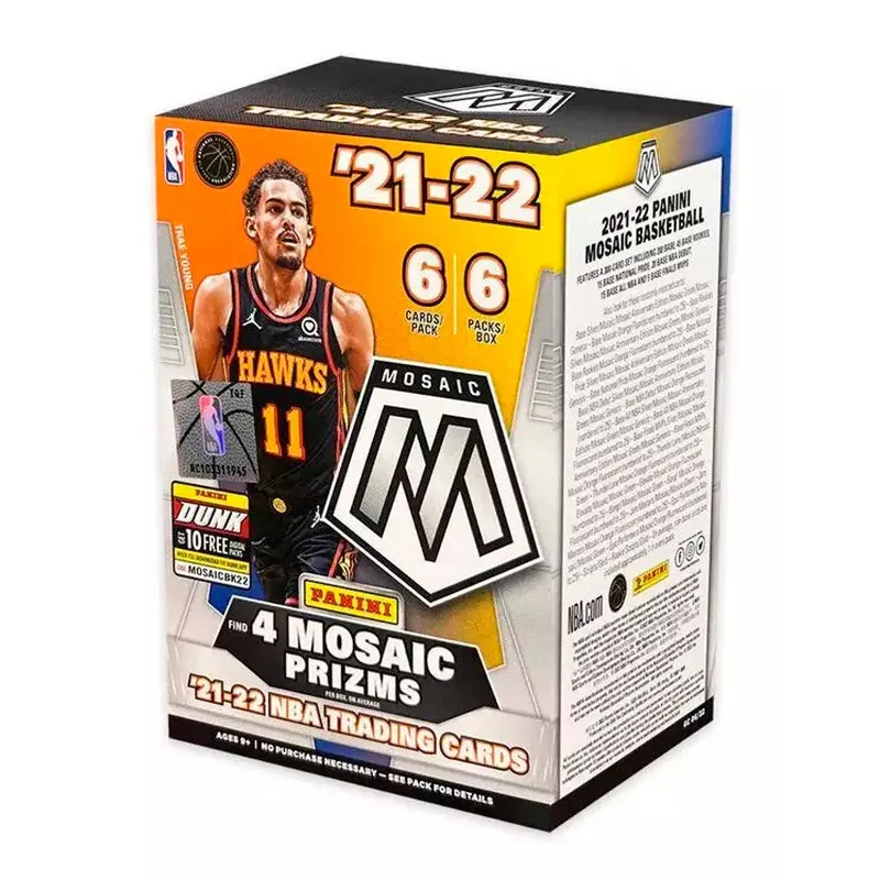 2021/22 Panini Mosaic Basketball 6-Pack Blaster Box