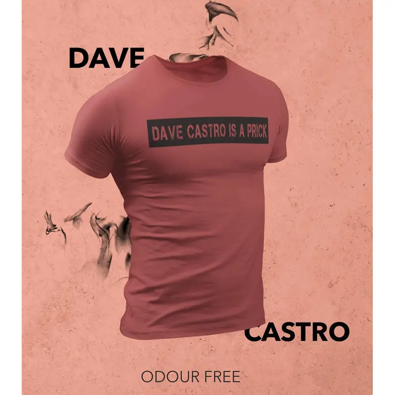 Men's Dave Castro T-shirt (Crimson Red) Wod Armour | Kibi Sports