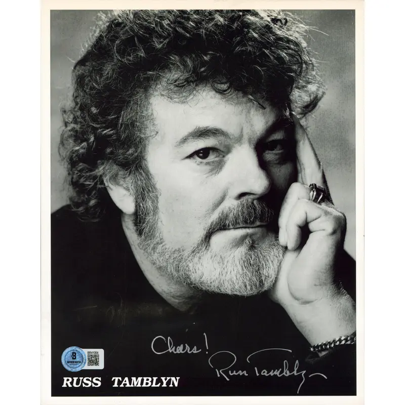 Russ Tamblyn Twin Peaks "Cheers!" Authentic Signed 8x10 Photo BAS #BR41064