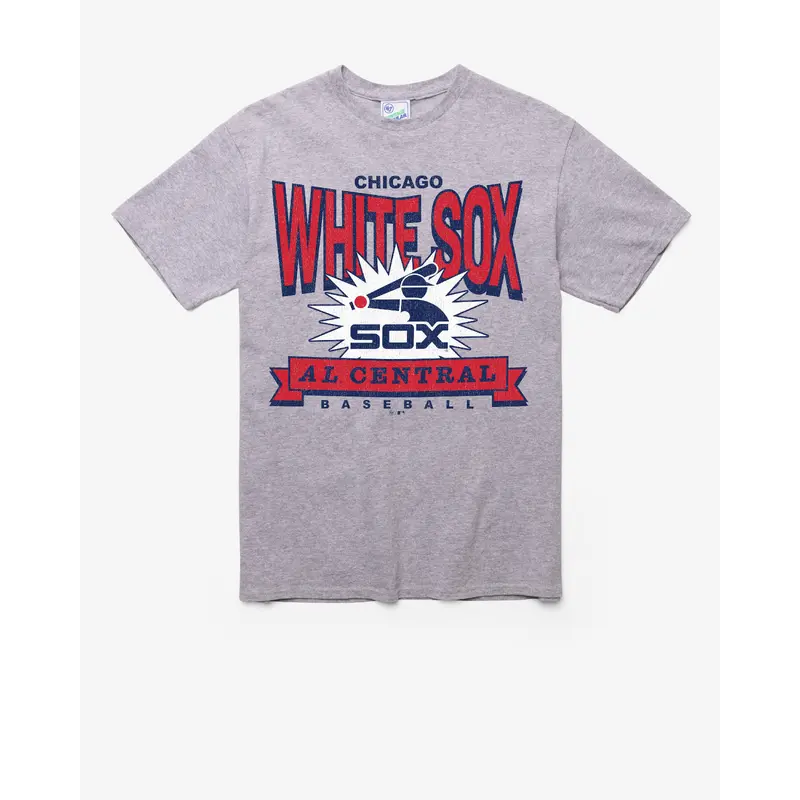 CHICAGO WHITE SOX COOPERSTOWN TWELVE SIX VINTAGE '47 TUBULAR TEE