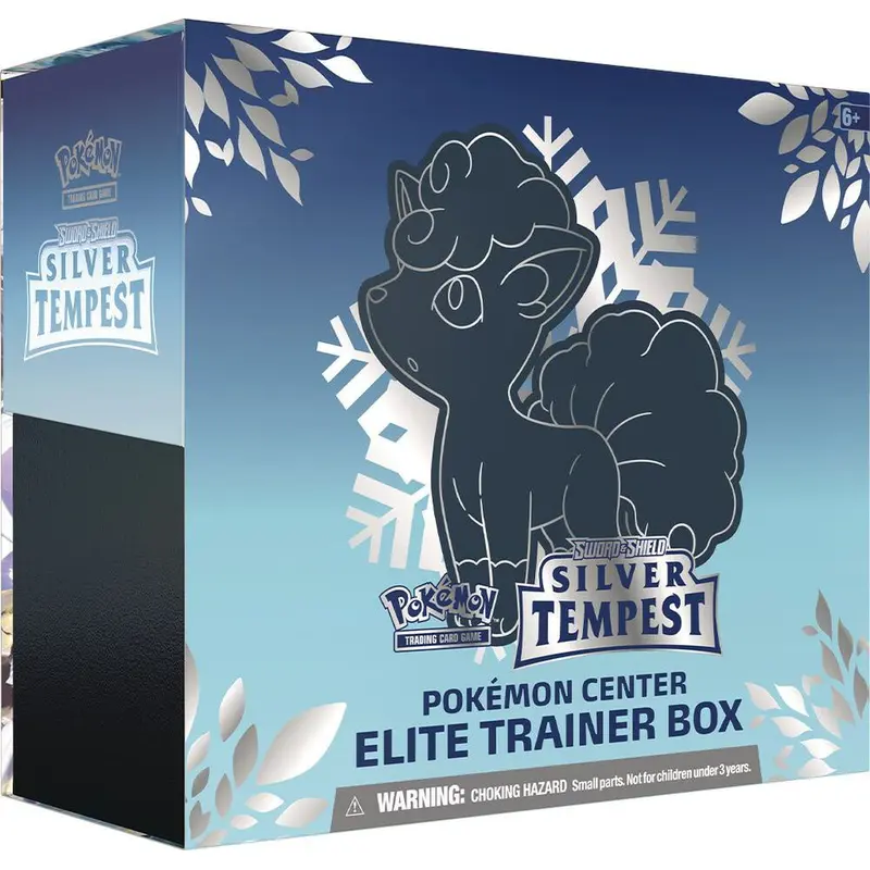 Pokemon Silver Tempest Pokemon Center Elite Trainer Box